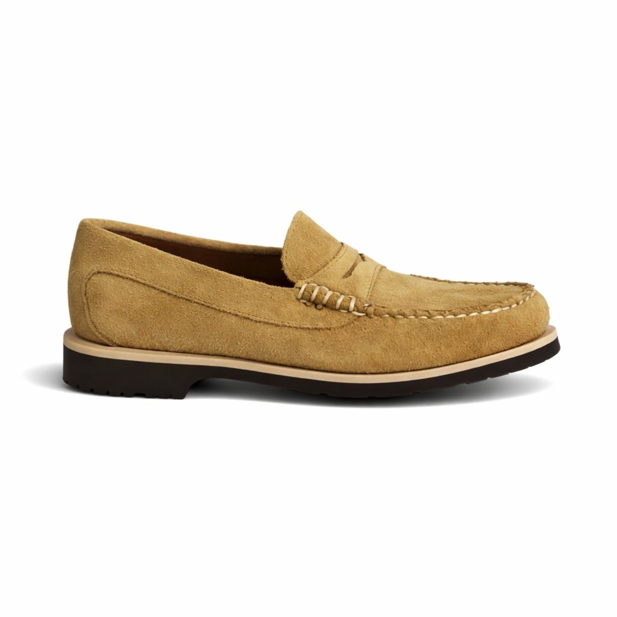 Women's Penny Loafer Sand Suede